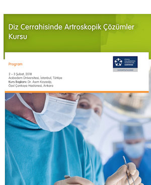 2018 Diz Cerrahisinde Artroskopik Çözümler Kursu